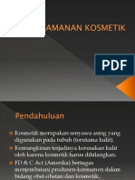 Keamanan Kosmetik