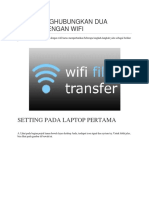 Cara Menghubungkan Dua Laptop Dengan Wifi