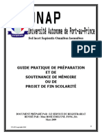 Guide Pratique de Preparation de Memoire 2012 PDF