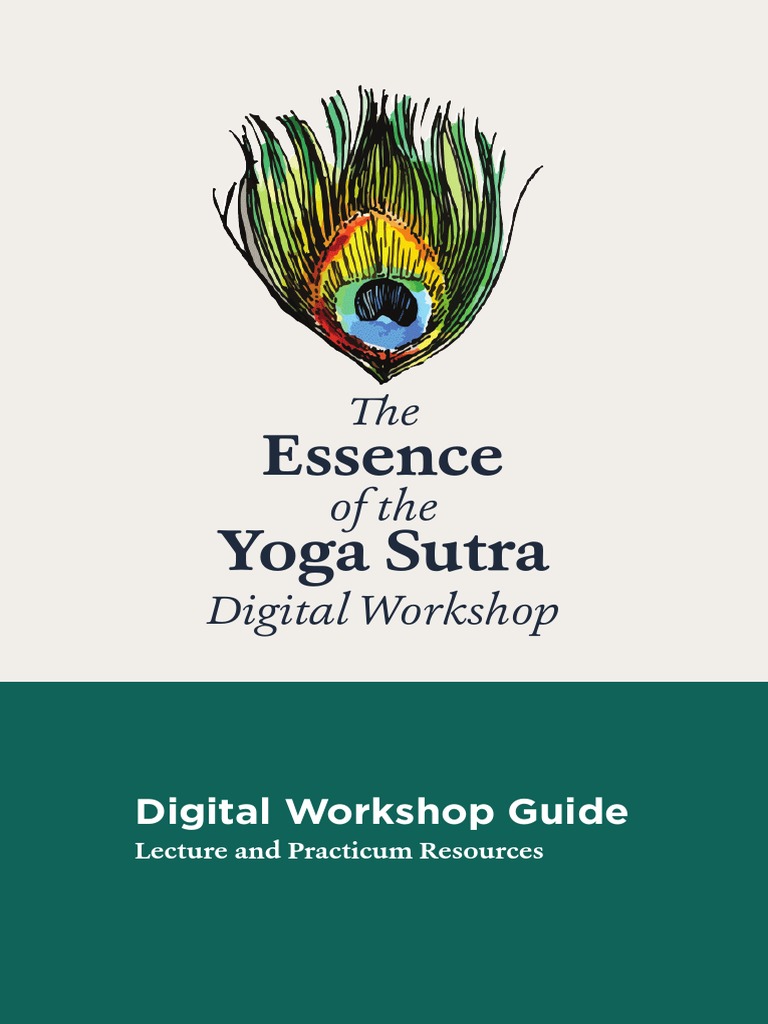 Yoga Sutra-Digital Workhop Guide | PDF | Hatha Yoga | Yoga
