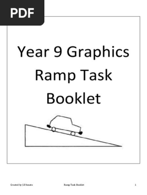 year 9 graphics ramp task booklet