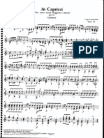 LEGNANI, Luigi - 36 Capricci Op.20