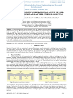 A Comparative Review on Behavioural Aspect of Post- Tensioning Voided Flat Slab With Other Slab Systems