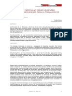 La formación de directores escolares: considerando las peculiaridades de la dirección educativa