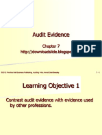 Audit Evidence: ©2012 Prentice Hall Business Publishing, Auditing 14/e, Arens/Elder/Beasley 7 - 1