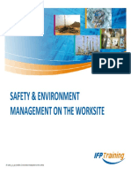 Safety & Environment Management On The Worksite