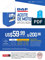DAF Promo AceiteMotor