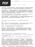 Diccionario Midi