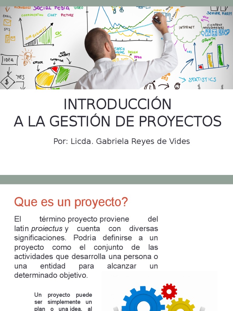 Introducción a Proyectos Productivos | PDF | Gestión de proyectos ...