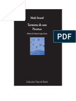 Strand Mark - Tormenta de Uno – Poemas