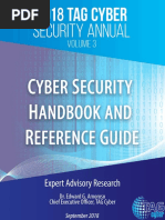 2018 TAG Cyber Security Annual Volume 3 Cyber Security Handbook and Reference Guide