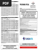 Programa Oficial - Clásico Patrono Santiago (25/07/18)