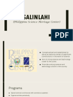 Salinlahi: (Philippine Science Heritage Center)