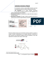 Movimiento Armónico Simple