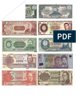 Billetes Antiguos de Paraguay