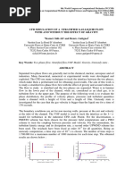 CFD Simulation of A Stratified Gas-Liquid Flow With and Without The Effect of Gravity Kamel. Sidi-Ali and Renée. Gatignol