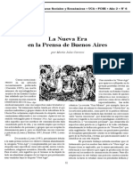 La Nueva Era en La Prensa de Bs As - Maria Julia Carozzi PDF
