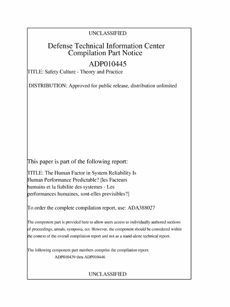 Defense Technical Information Center Compilation Part Notice | PDF ...