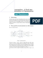 Backpropagation A Peek Into The Mathematics of Optimization