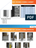 Ericsson RBS 6201 WCDMA 2100MHz Cabinet PDF