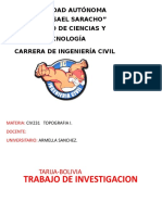 CIV231 Topografia 1 Trabajo de Investigacion Armella Sanchez