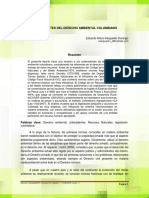 Antecedentes Del Derecho Ambiental Colombiano