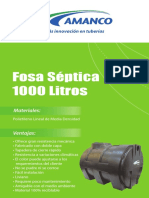 Ficha Tecnica Fosa Septica 1000 Litros
