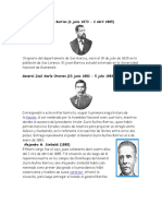 Presidentes de Guate de 1885-2016