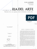 1939-Janson, Horst Waldemar - Historia Del Arte Tomo I. Panorama de Las Artes Plásticas Desde La Prehistoria Hasta Nuestros Días