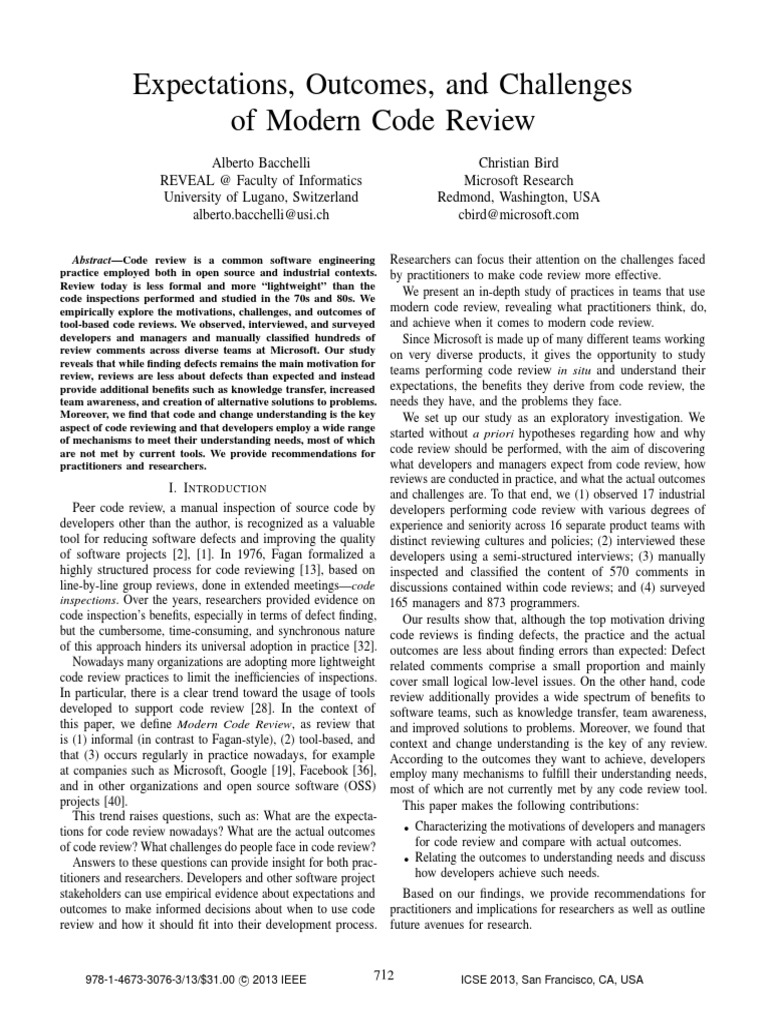 Expectations, Outcomes and Challenges | PDF | Survey Methodology ...