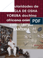 REGLA DE OSHA YORUBA Doctrina Africana Animista PDF