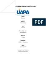 Criminalistica - Tarea VI