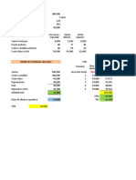 Calculos Análisis de Escenarios