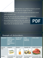 Antioxidants Are Chemicals That Are Added To Foods To Prevent