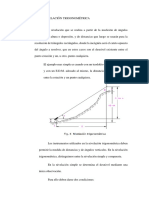 Nivelación Trigonométrica