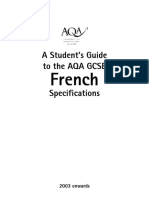Gcse French Students Guide
