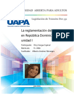 Tarea 1 Legislacion de Transito