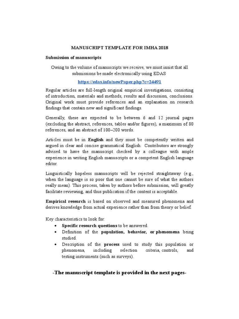 How to write manuscript review image