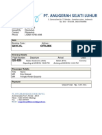 Pt. Anugerah Sejati Luhur: G4Vlvl Citilink Issued