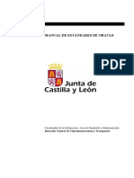 Manual de Estándares de Programación Oracle - Junta Castilla León