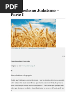 Coverção Ao Judaismo 1
