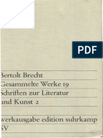 Bertolt Brecht Gesammelte Werke Vol19 Banden Werkausgabe Edition Suhrkamp 1967