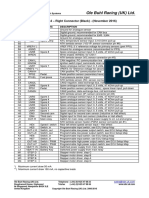 Ole Buhl Racing (UK) LTD.: Pinout Euro-4 - Right Connector (Black) - (November 2016)