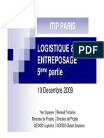 Logistique D Entreposage Partie 5 Processus Logistiques 1260801729156 PDF