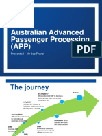 Australian Advanced Passenger Processing