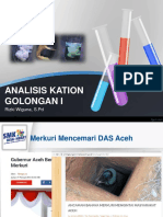 Analisis Kation I