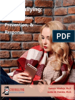 Cyberbullying Identification Prevention Response 2018