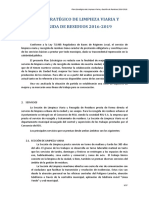 Plan Estrategico de Limpieza Viara 2016 2019 PDF