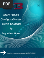 Basic EIGRP Config