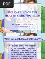 Download The Calling of the Health Care Provider by Iris Gonzales SN38436637 doc pdf